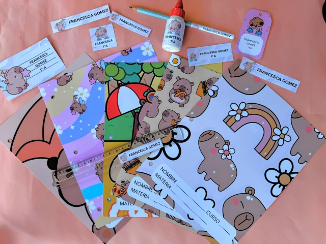 Kit Etiquetas + Carátulas Personalizables — imagen 2
